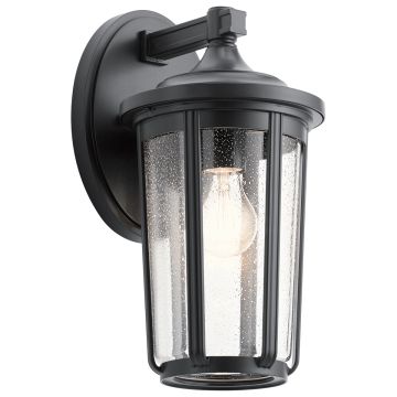 Quintiesse FAIRFIELD QN-FAIRFIELD-L-BK Zidna svjetiljka 1x60W/E27 IP44