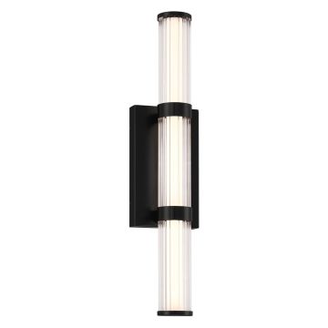 Quintiesse Fayton QN-FAYTON-M-BK Zidna svjetiljka 1x21,6W/LED 3000K 1477lm IP44
