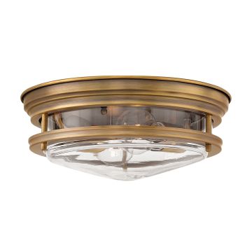 Quintiesse HADRIAN QN-HADRIAN-FS-BR-CLEAR Plafonjera 2x40W/E27 IP44