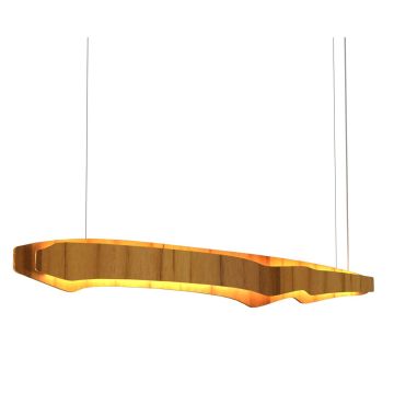 Quintiesse Horizon QN-HORIZON-LED-LP-140-TEAK Visilica 1x65W/LED 3000K 3774lm IP20