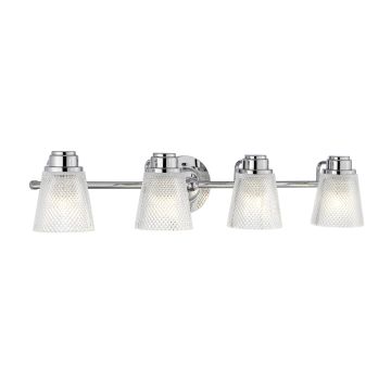 Quintiesse HUDSON QN-HUDSON4-BATH Zidna svjetiljka 4x3,5W/G9 3000K 1280LM IP44