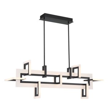 Quintiesse Inizio QN-INIZIO-LP-M-BK Stropna svjetiljka 1x86W/LED 3000K 3305lm IP20