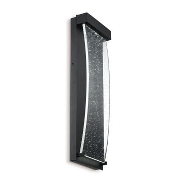 Quintiesse Kabo QN-KABO-S-BK Zidna svjetiljka 1x6W/LED 3000K 120lm IP44