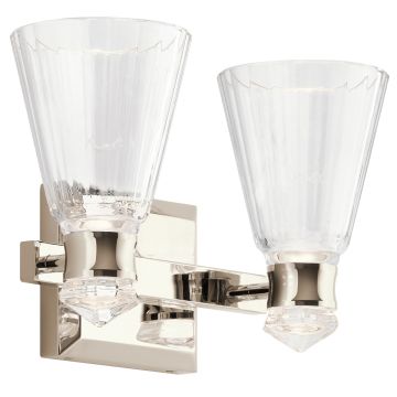Quintiesse KAYVA QN-KAYVA2-PN Zidna svjetiljka 1x12W/LED 3000k 1250LM IP44