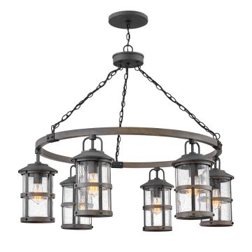 Quintiesse LAKEHOUSE QN-LAKEHOUSE6-P-DZ Visilica 6x60W/E27 IP44