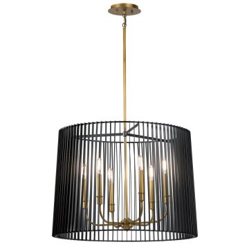 Quintiesse LINARA QN-LINARA-6P-BK Luster 6x60W/E14