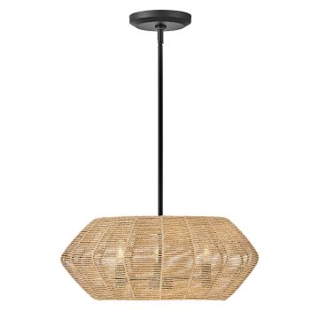 Quintiesse Luca QN-LUCA-P-S-BK-CAM lampa wisząca 3x40W/E14 IP20