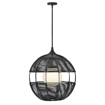Quintiesse Maddox QN-MADDOX-P-M-BK-BK lampa wisząca 1x60W/E27 IP44