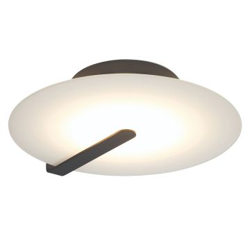 Quintiesse Nuvola QN-NUVOLA-F-M-BK Plafonjera 1x18W/LED 3000K 800lm IP20