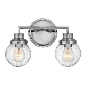 Quintiesse POPPY QN-POPPY2-PC-BATH Zidna svjetiljka 2x60W/E27 IP44