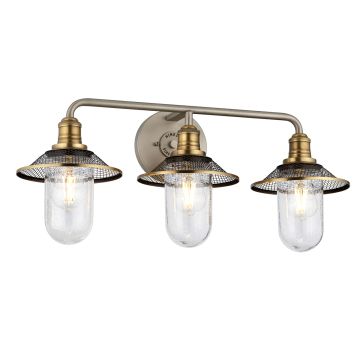Quintiesse RIGBY QN-RIGBY3-BATH-AN Zidna svjetiljka 3x40W/E27 IP44