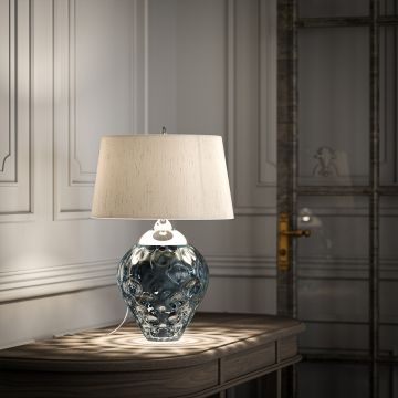 Quintiesse SAMARA QN-SAMARA-TL-BLU Stolna svjetiljka 1x60W/E27+1x7W/GU10 3000K 620LM