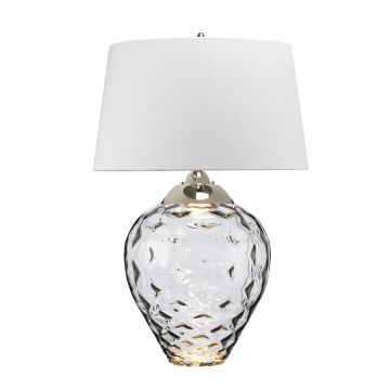 Quintiesse SAMARA QN-SAMARA-TL-LRG-SMK Stolna svjetiljka 1x60W/E27+1x7W/GU10 3000K 620LM