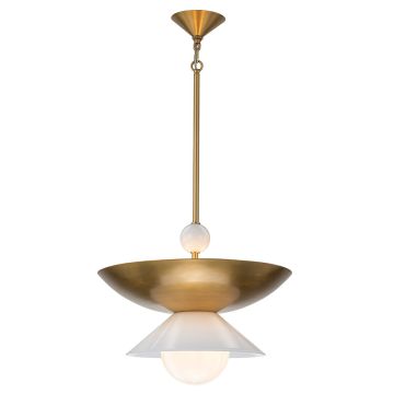Quintiesse Saucer QN-SAUCER-4P-L-AB-OPAL lampa wisząca 3x40W/E14 IP20