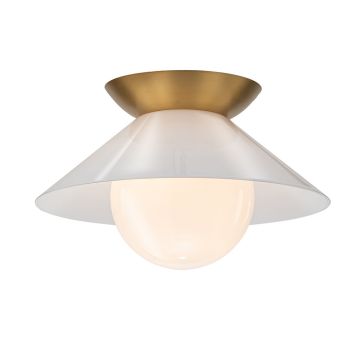 Quintiesse Saucer QN-SAUCER-FM-AB-OPAL plafon 1x40W/E27 IP20