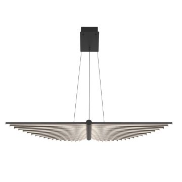 Quintiesse Seraph QN-SERAPH-LP-L-BLK Visilica 1x57W/LED 3000K 1192lm IP20