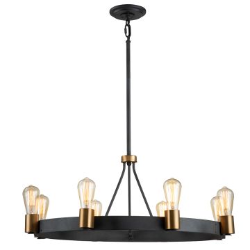 Quintiesse SILAS QN-SILAS-8P-DZ Luster 8x60W/E27
