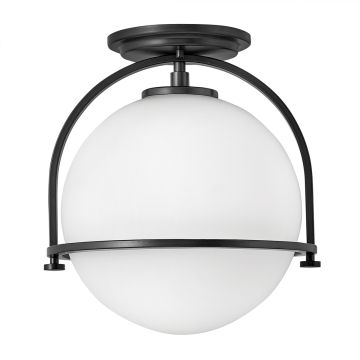 Quintiesse SOMERSET QN-SOMERSET-F-O-BK Stropna svjetiljka 1x60W/E27