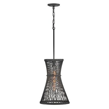 Quintiesse Twyla QN-TWYLA-1P-BK lampa wisząca 1x40W/E27 IP20