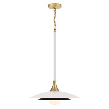 Quintiesse Welsh QN-WELSH-P-WHT Visilica 1x15W/LED 3000K 750lm IP20