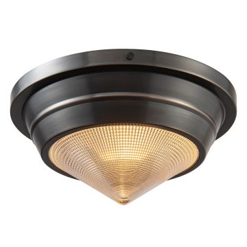 Quintiesse Willard QN-WILLARD-F-S-UBZ-PG plafon 1x60W/E14 IP20