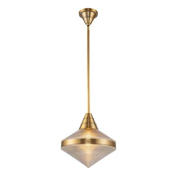 Quintiesse Willard QN-WILLARD-P-VBS-PG lampa wisząca 1x60W/E27 IP20