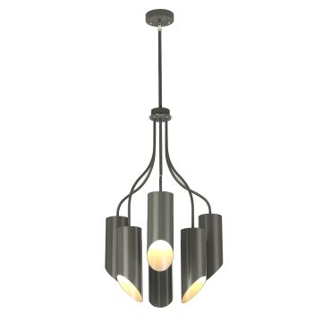 Elstead Lighting QUINTO GREY QUINTO6-GPN Luster 6x60W/E27