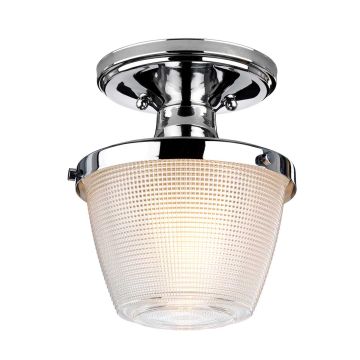 Elstead Lighting DUBLIN QZ-DUBLIN-SF-PC Stropna svjetiljka 1x60W/E27 IP44