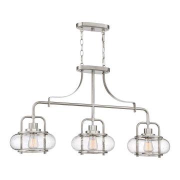 Elstead Lighting QUOIZLE QZ-TRILOGY-ISLE-BN Luster 3x60W/E27