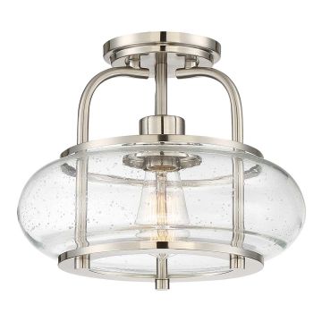 Elstead Lighting QUOIZLE QZ-TRILOGY-SFS-BN Stropna svjetiljka 1x60W/E27