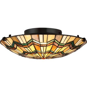 Quoizel ALCOTT QZ-ALCOTT-F Plafonjera 2x60W/E27