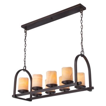 Quoizel ALDORA QZ-ALDORA8-ISLE Visilica 8x60W/E27