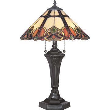 Quoizel CAMBRIDGE QZ-CAMBRIDGE-TL Stolna svjetiljka 2x75W/E27
