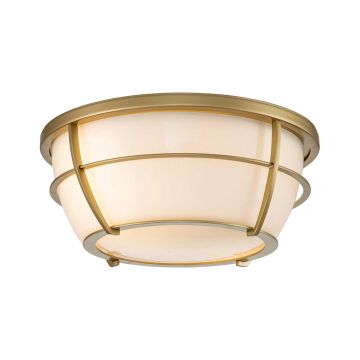 Quoizel Chance QZ-CHANCE-F-PNBR plafon sufitowy 2x60W/E27  IP44