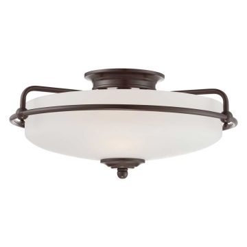 Quoizel Griffin QZ-GRIFFIN-F-PN plafon sufitowy 3x60W/E27  