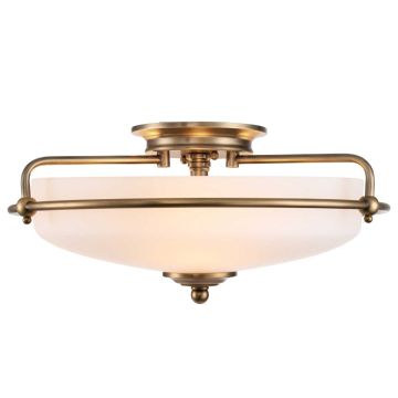 Quoizel Griffin QZ-GRIFFIN-F-WS plafon sufitowy 3x60W/E27  