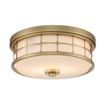 Quoizel Guardian QZ-GUARDIAN-F-PNBR plafon sufitowy 2x60W/E27  IP44