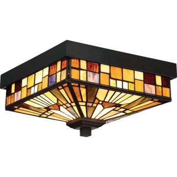 Quoizel INGLENOOK QZ-INGLENOOK-F Plafonjera 2x60W/E27 IP44