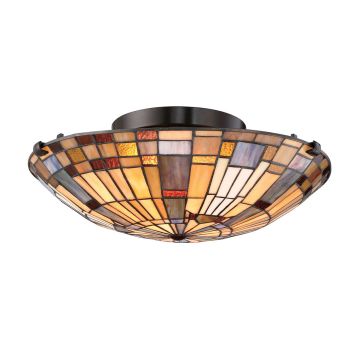 Quoizel Inglenook QZ-INGLENOOK-F-SMALL plafon 2x60W/E27 IP20