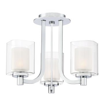 Quoizel Kolt QZ-KOLT-SF-PC-BATH plafon sufitowy 3x3.5W/G9  IP44