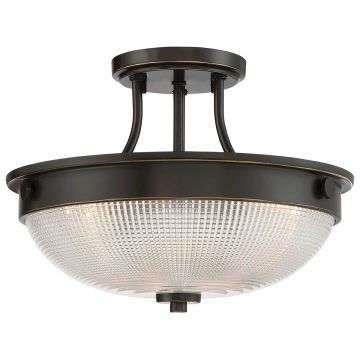 Quoizel MANTLE QZ-MANTLE-SF-PN Stropna svjetiljka 2x60W/E27