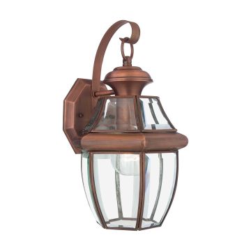 Quoizel NEWBUDY QZ-NEWBURY2-M-AC Zidna svjetiljka 1x60W/E27 IP44