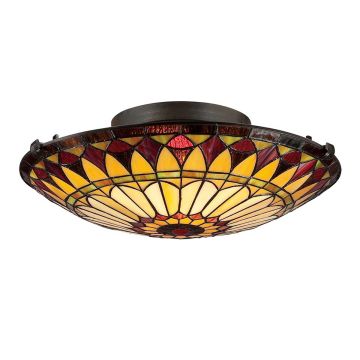 Quoizel WEST END QZ-WEST-END-F Plafonjera 2x75W/E27