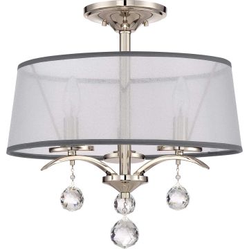 Quoizel WHITNEY QZ-WHITNEY-SF Stropna svjetiljka 3x40W/E14