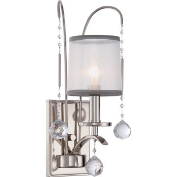 Quoizel WHITNEY QZ-WHITNEY1 Zidna svjetiljka 1x40W/E14