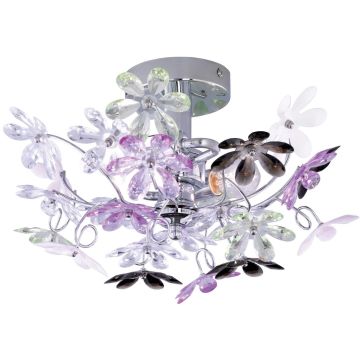 Trio FLOWER R20012017 Stropna svjetiljka 2x40w/e14 ip20