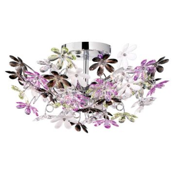Trio FLOWER R60014017 Stropna svjetiljka 4x40w/e14 ip20
