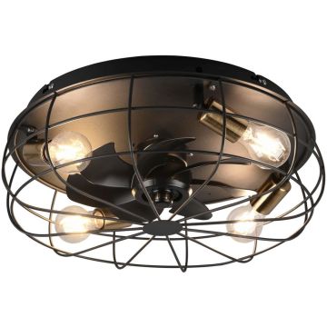 Trio TRONDHEIM R61095032 Ventilator 4x10w/e27 ip20