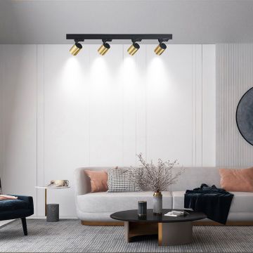 Light Prestige Snow LP-731/1R GD Šinski reflektor 1x50W/GU10 IP20