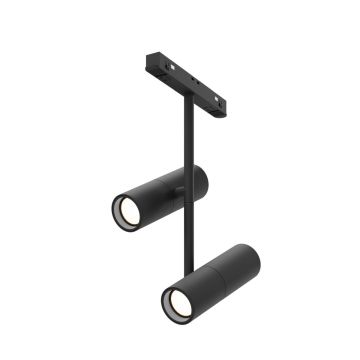 Maytoni Elti Duo TR005-2-2X12W3K-B Šinski reflektor 1x24W/LED 3000K 1463lm IP20